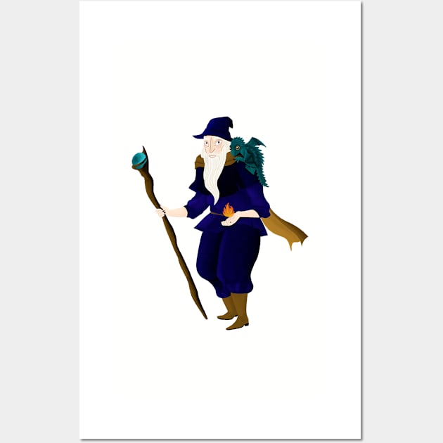 Wizard Wall Art by BarracudApps